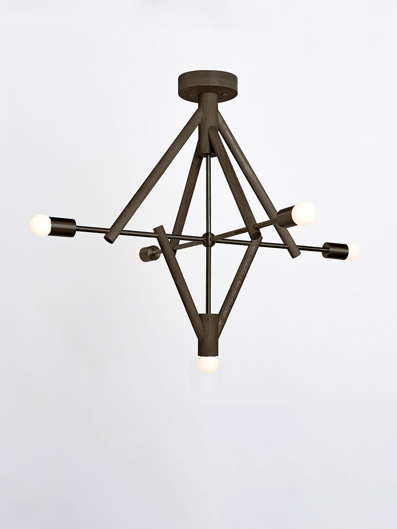 Lodge Chandelier V