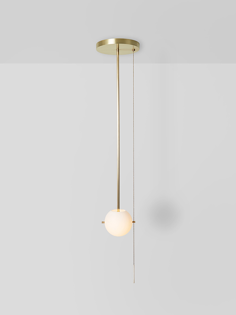 Signal Pendant - Brass