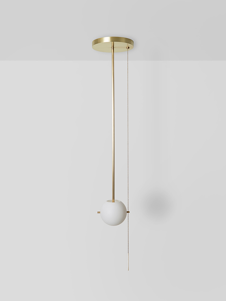 Signal Pendant - Brass