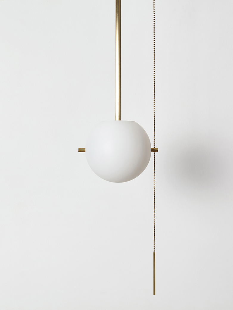 Signal Pendant - Brass