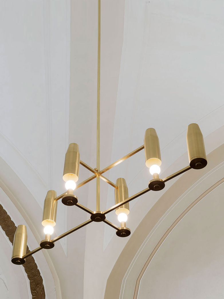 Chamber Chandelier - Brass