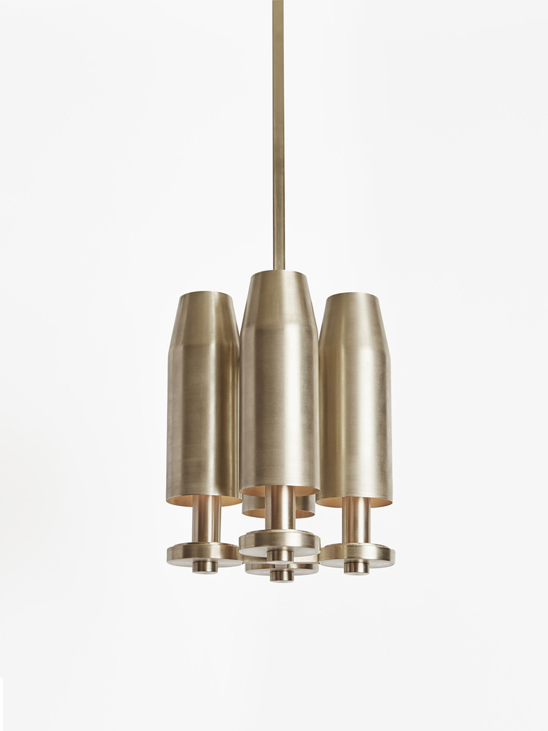 Chamber Pendant IV - Nickel