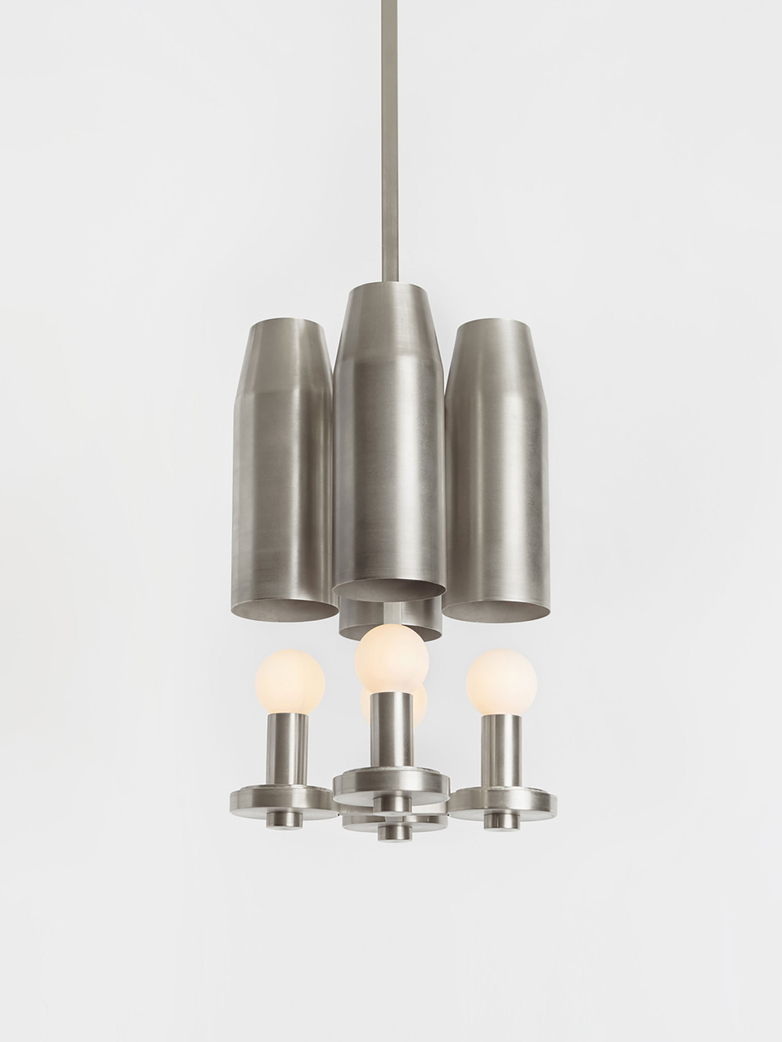 Chamber Pendant IV - Nickel