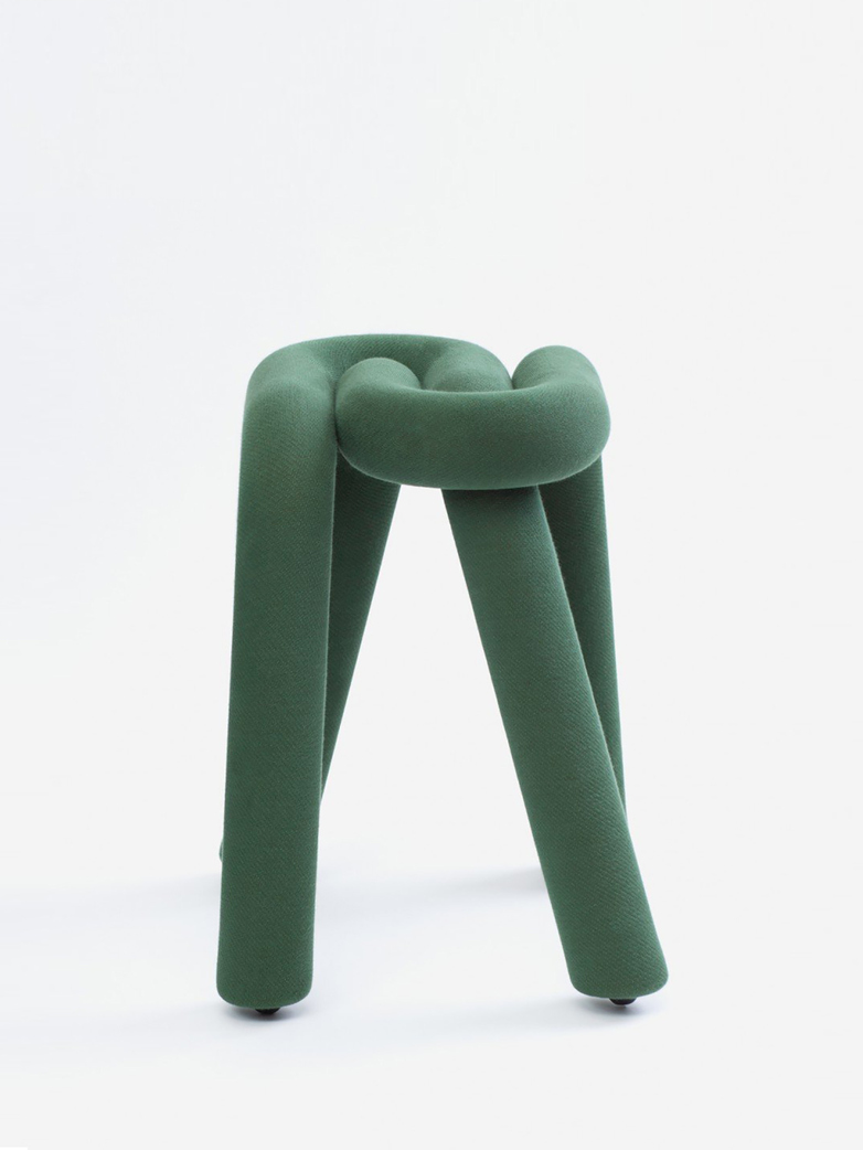 Bold Stool - Forest Green