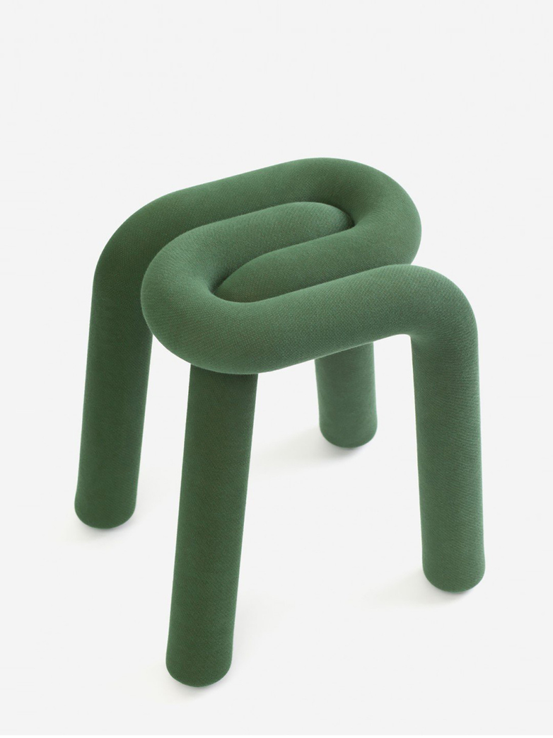 Bold Stool - Forest Green