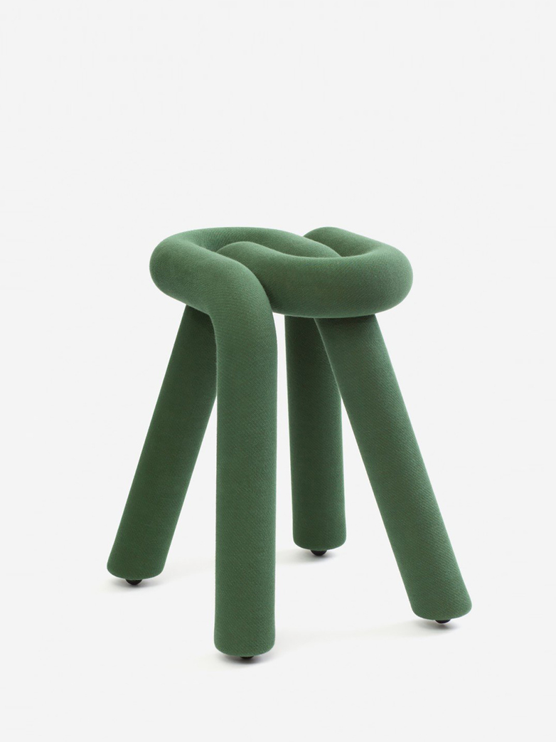 Bold Stool - Forest Green