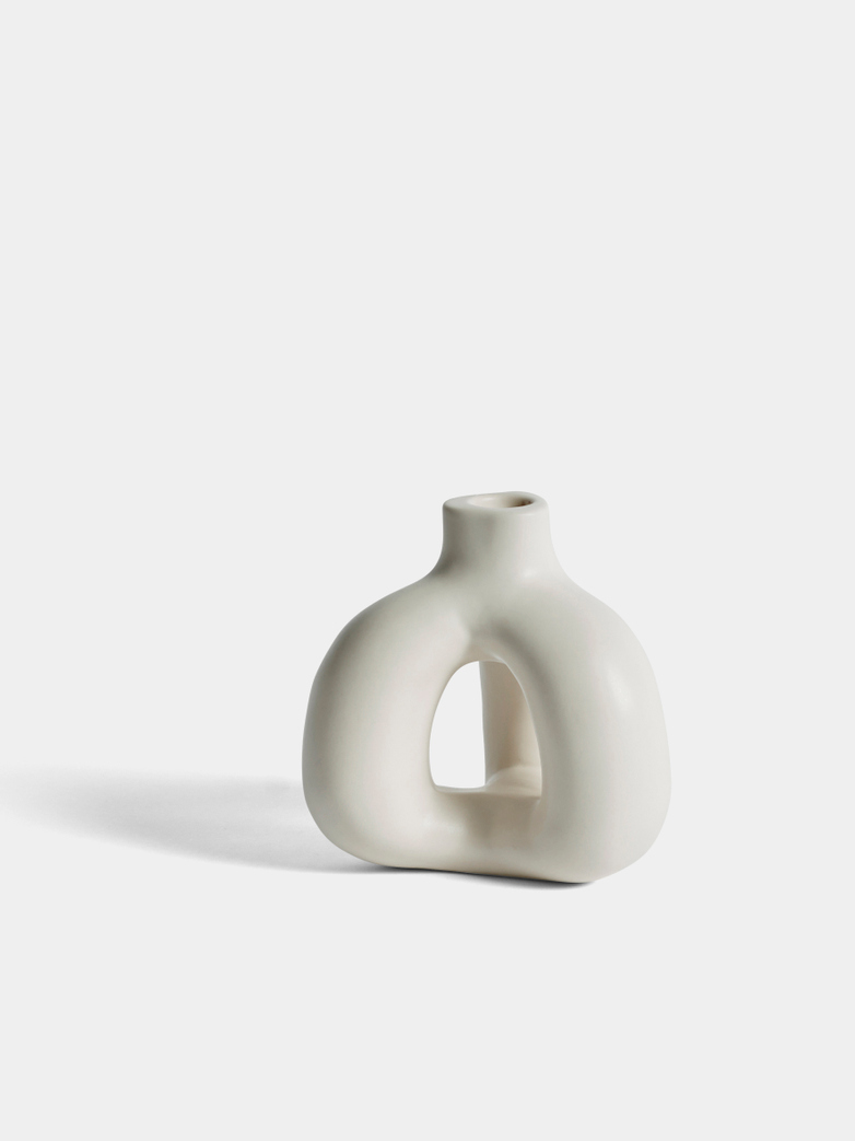 W&S Complot Candle Holder - Ivory