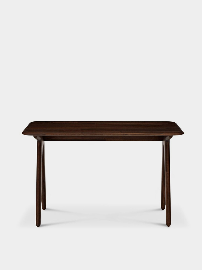 Slab Desk - Fumed Oak