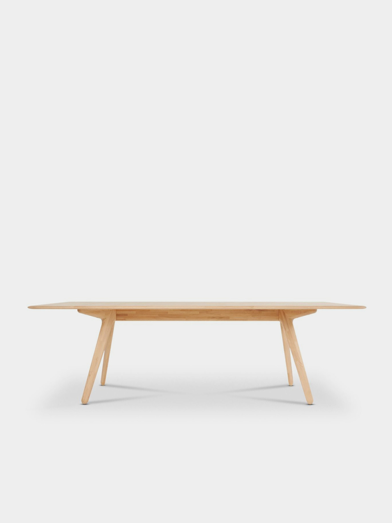 Slab Dining Table Natural Oak - 240x100 cm