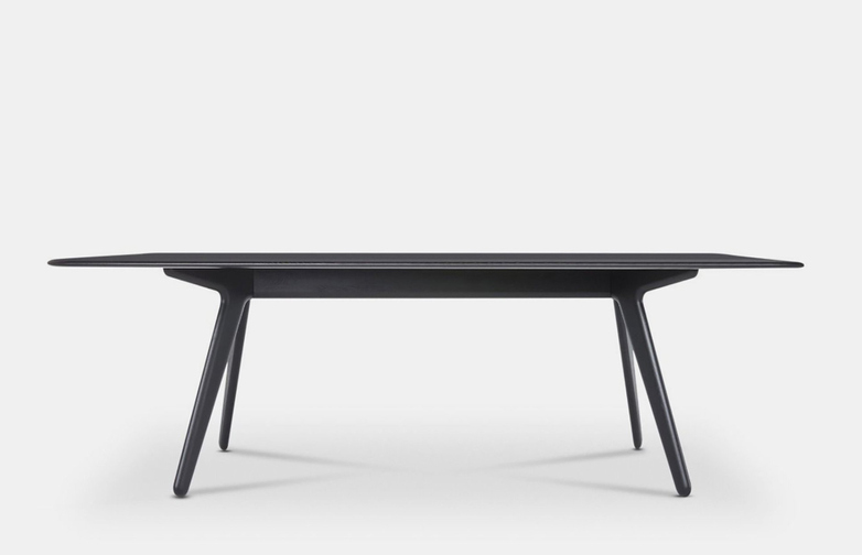 Slab Dining Table Black - 240x100 cm