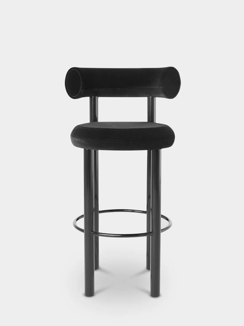 Fat Bar Stool - Black