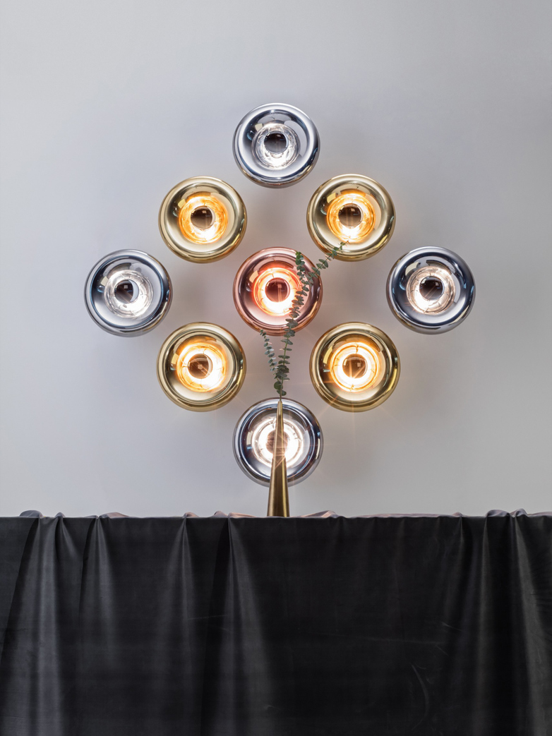 Void Surface Light - Brass