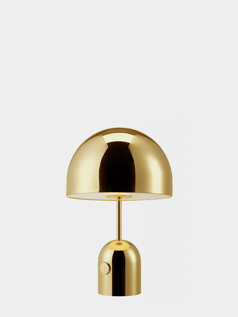 Bell Table Lamp - Brass