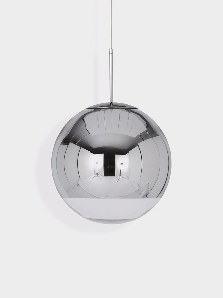 Mirror Ball Pendant - Chrome