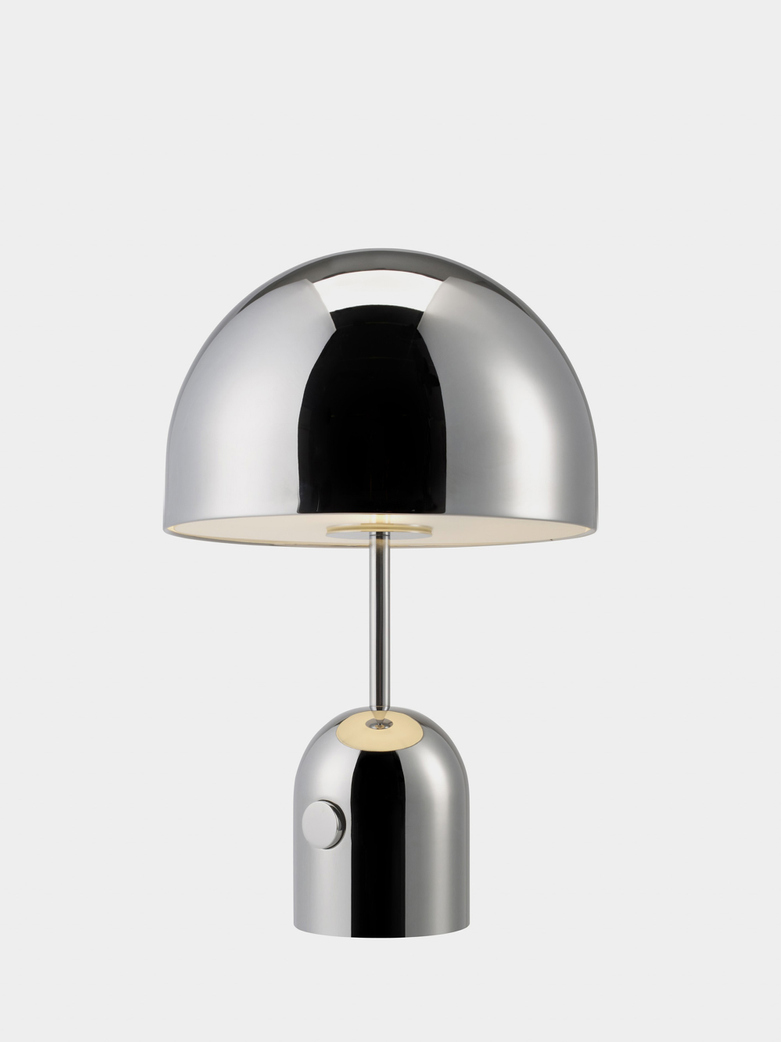 Bell Table Light - Chrome