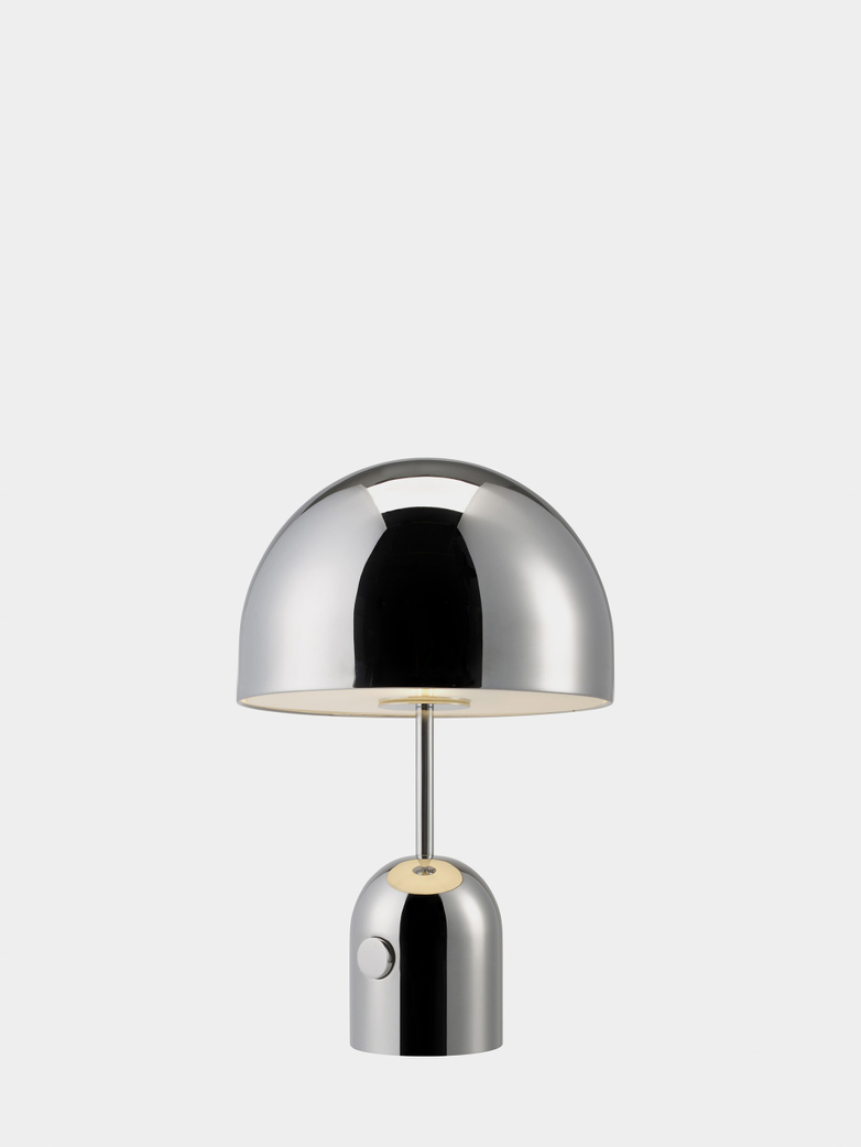 Bell Table Light - Chrome