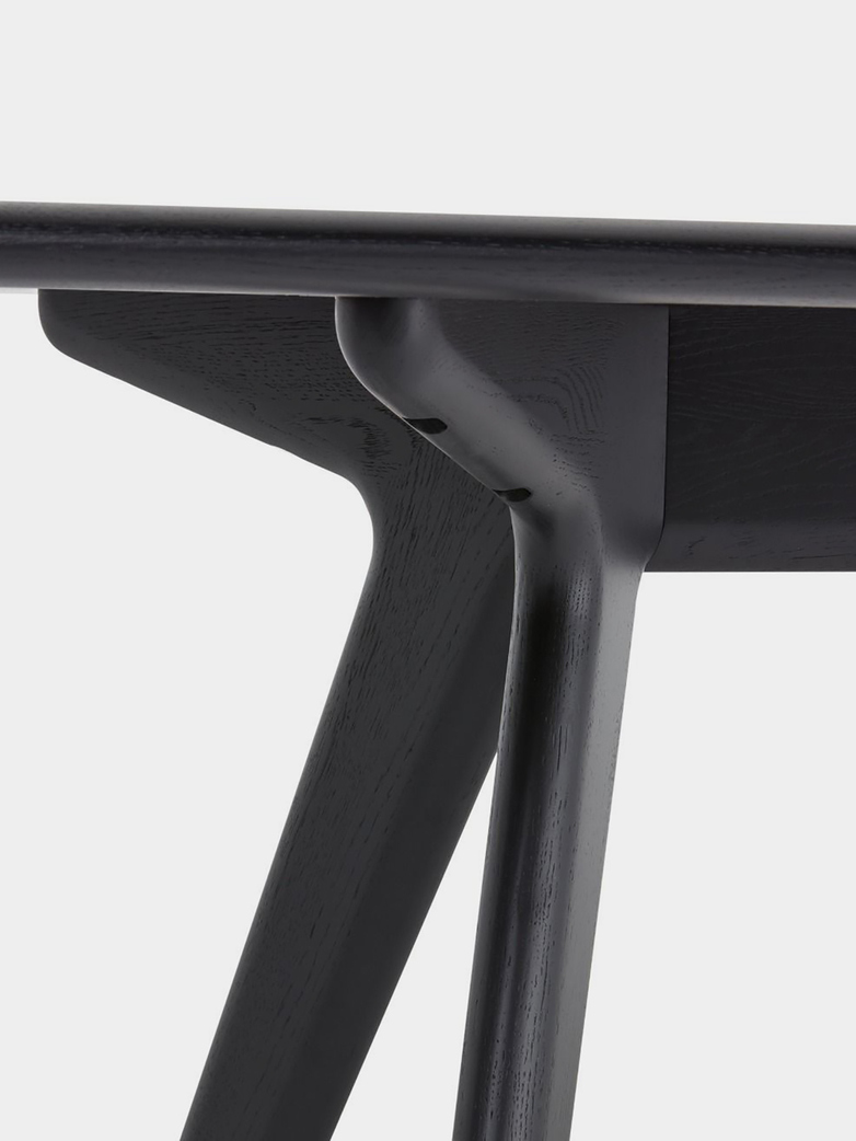 Slab Dining Table Black - 200x96 cm