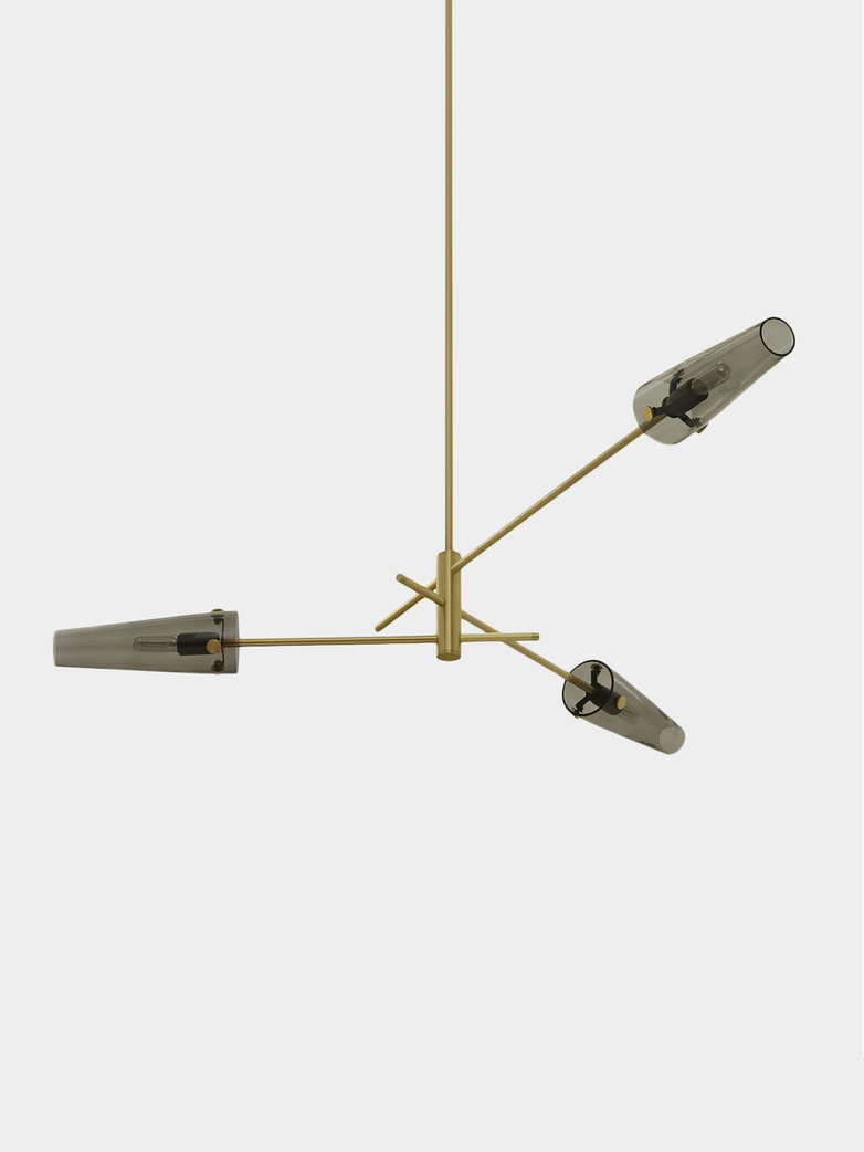 Axis 3 - Satin Brass