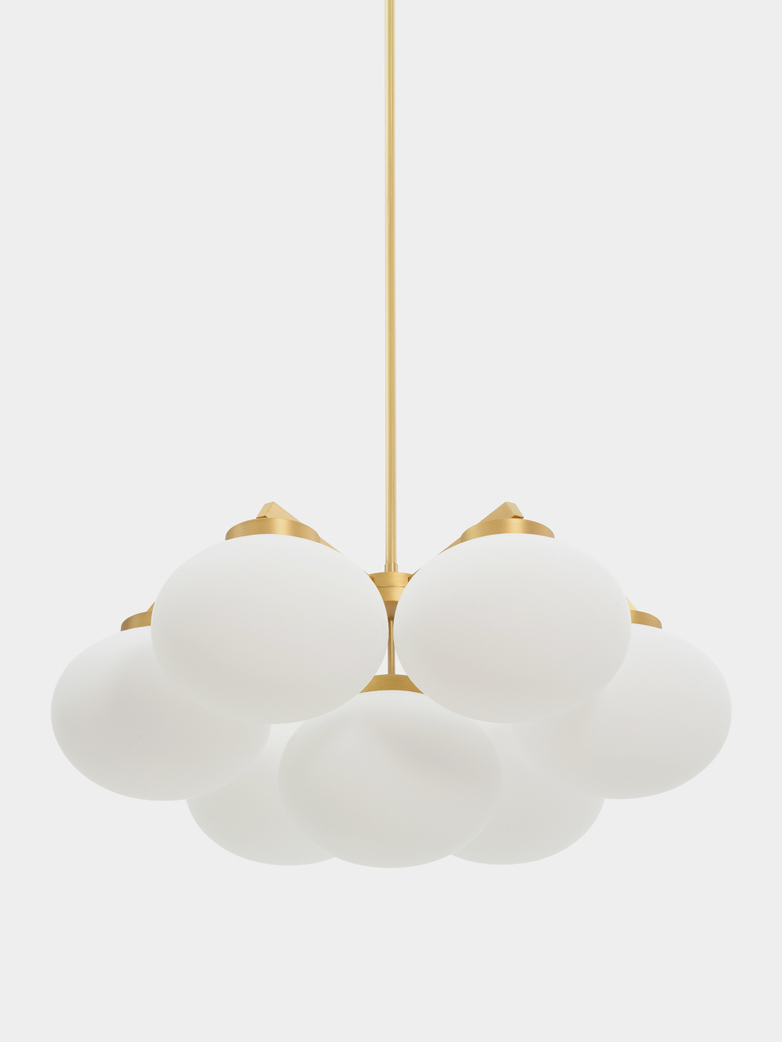 Cloudesley Satin Brass - Medium