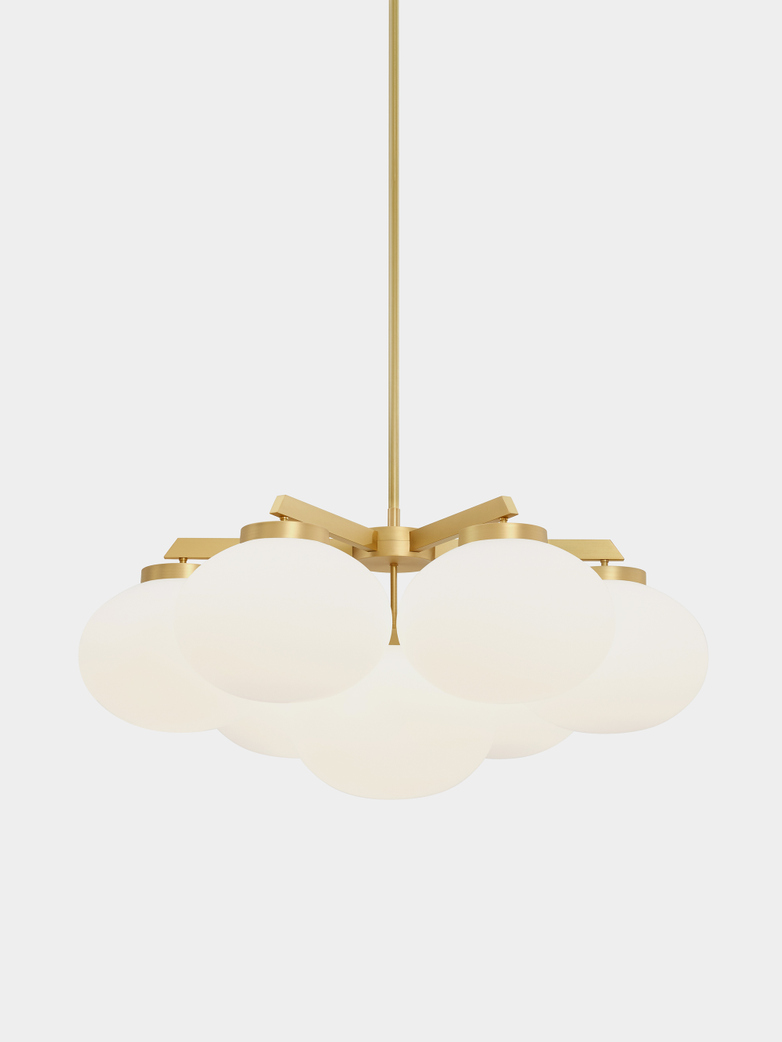 Cloudesley Satin Brass - Medium