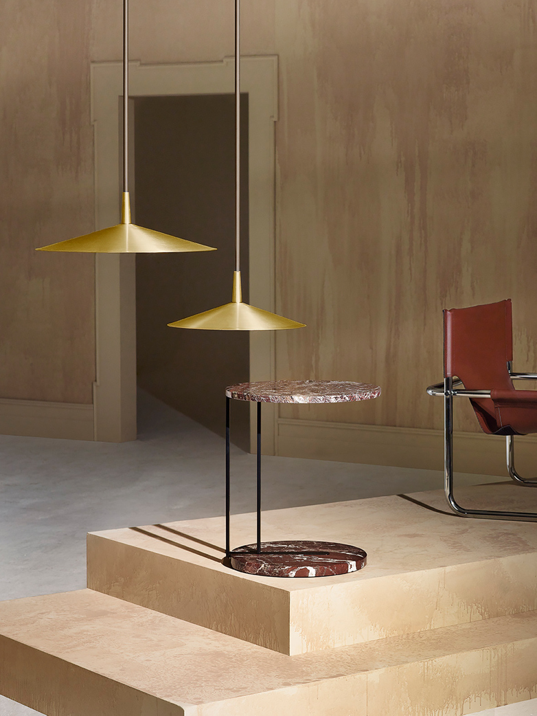 Dark Bronze - Satin Brass