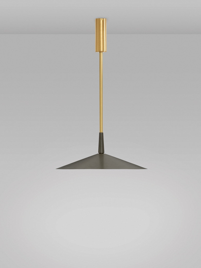 Dark Bronze - Satin Brass
