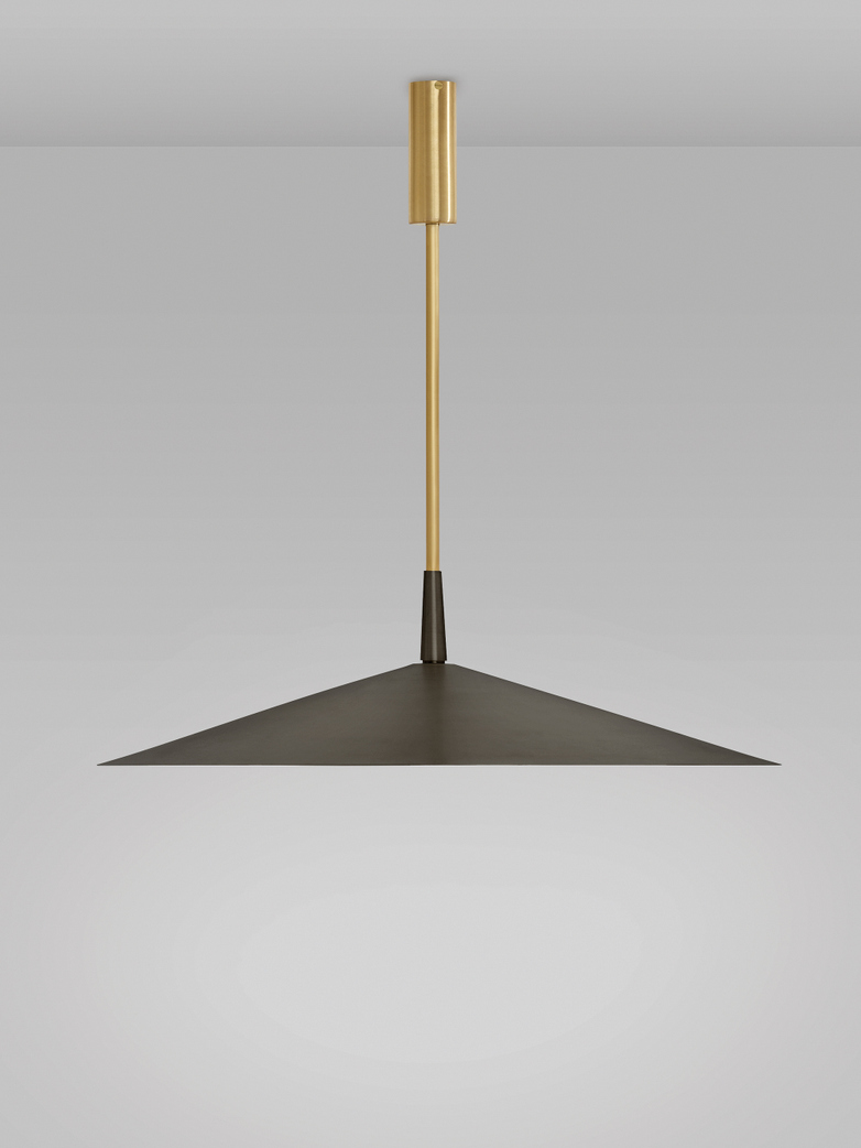 Dark Bronze - Satin Brass
