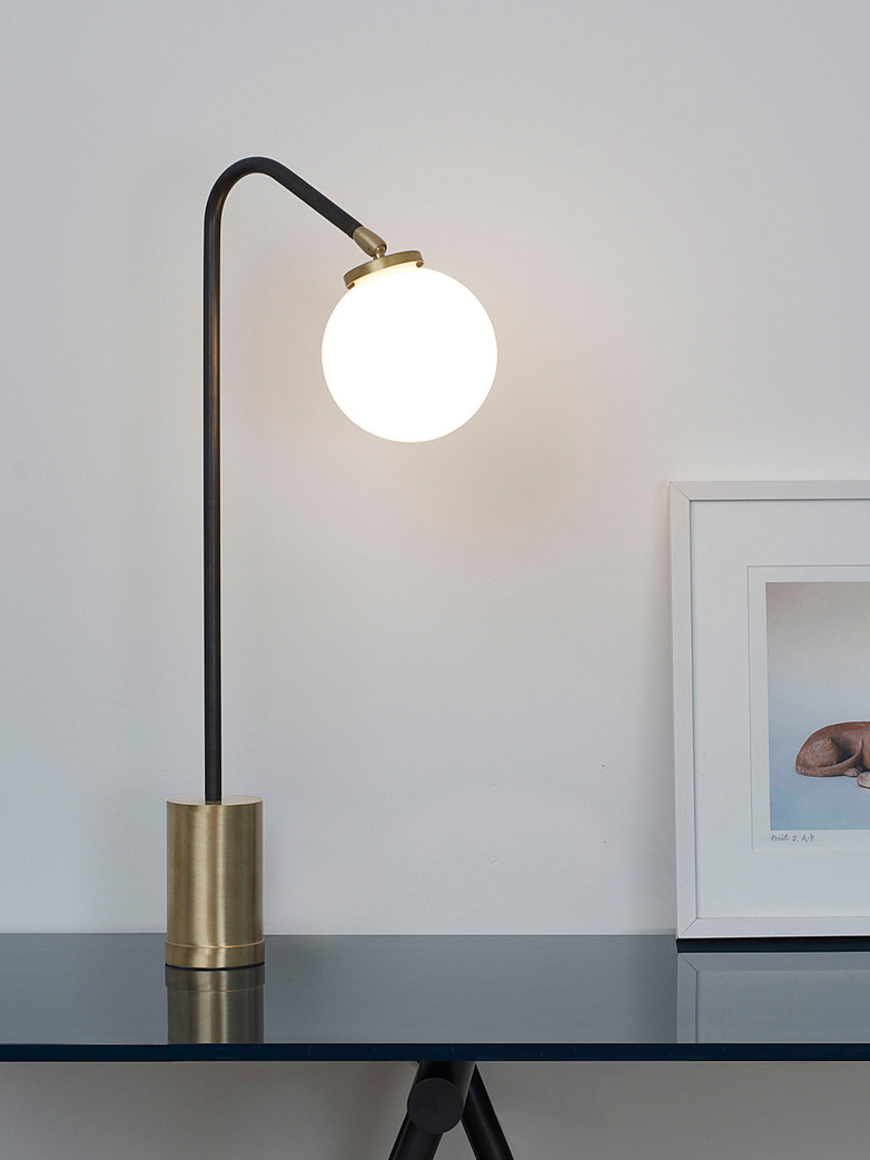 Array Opal Table Lamp