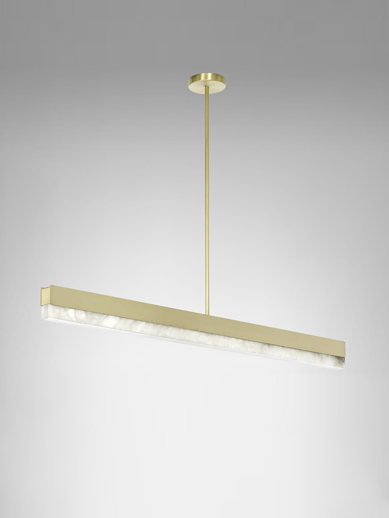 Artés Pendant - Satin Brass