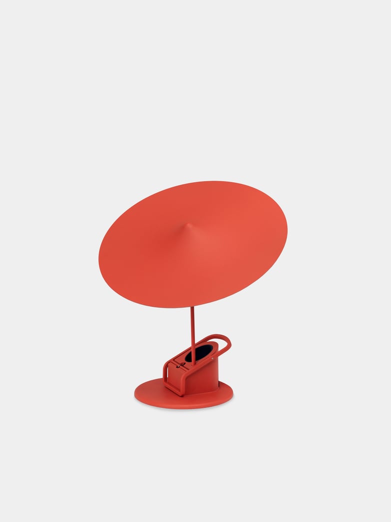 Île w153 Table Lamp - Poppy Red