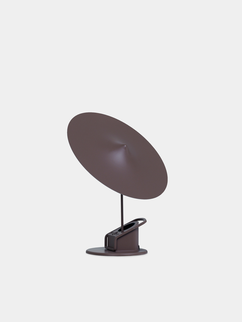 Île w153 Table Lamp - Grey Brown