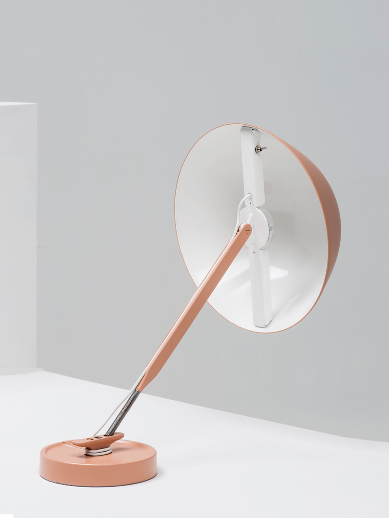 Sempé w103B Table Lamp - Beige Red