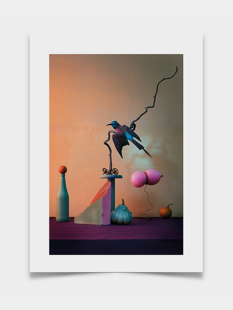 Blue Bird - 50 x 70 cm