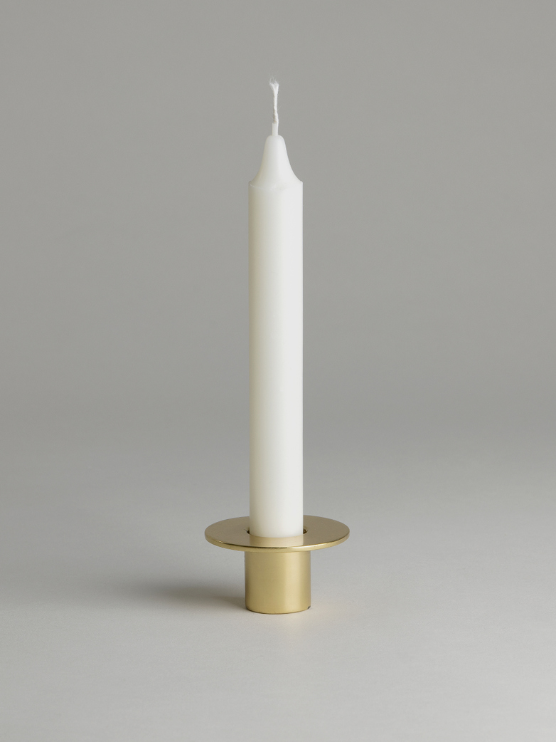 Tete-à-Tete Candle Holder – Brass