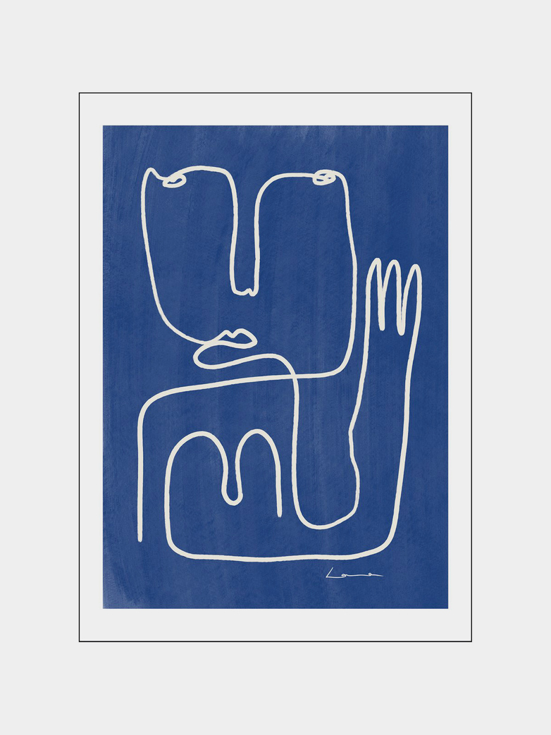 Hello Blue – 50 x 70 cm