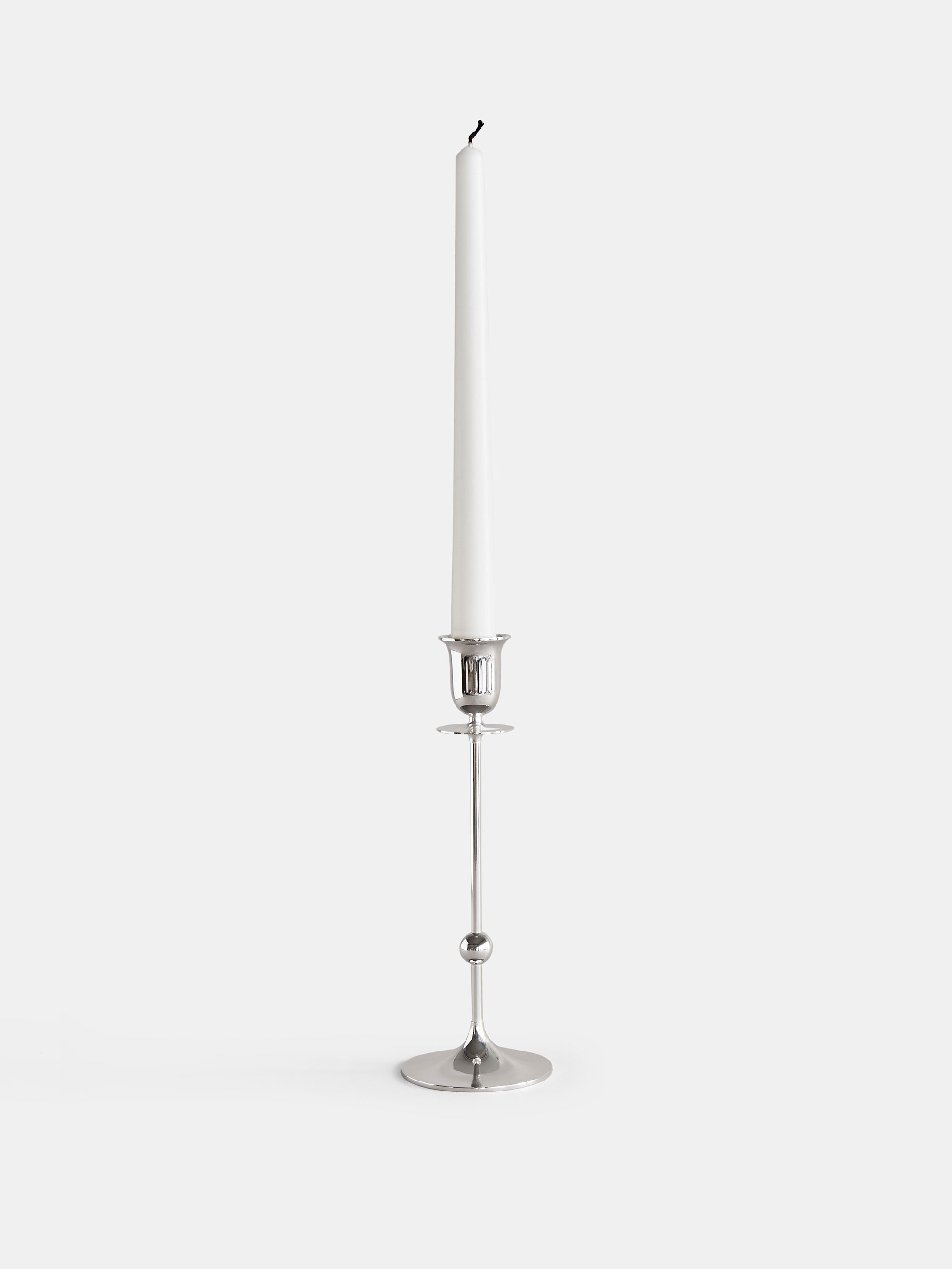 33417 D301be90cc Totem Candle Holder Silver 20 Cm 1 Portrait