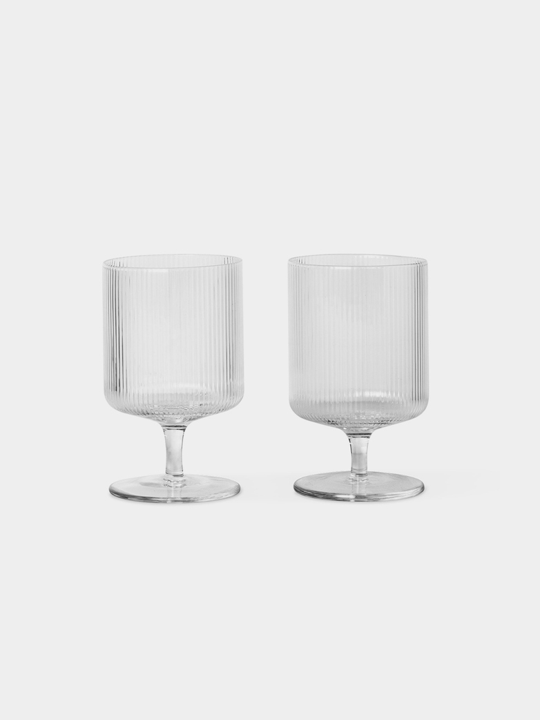 Ripple Wine Glasses - Set of 2