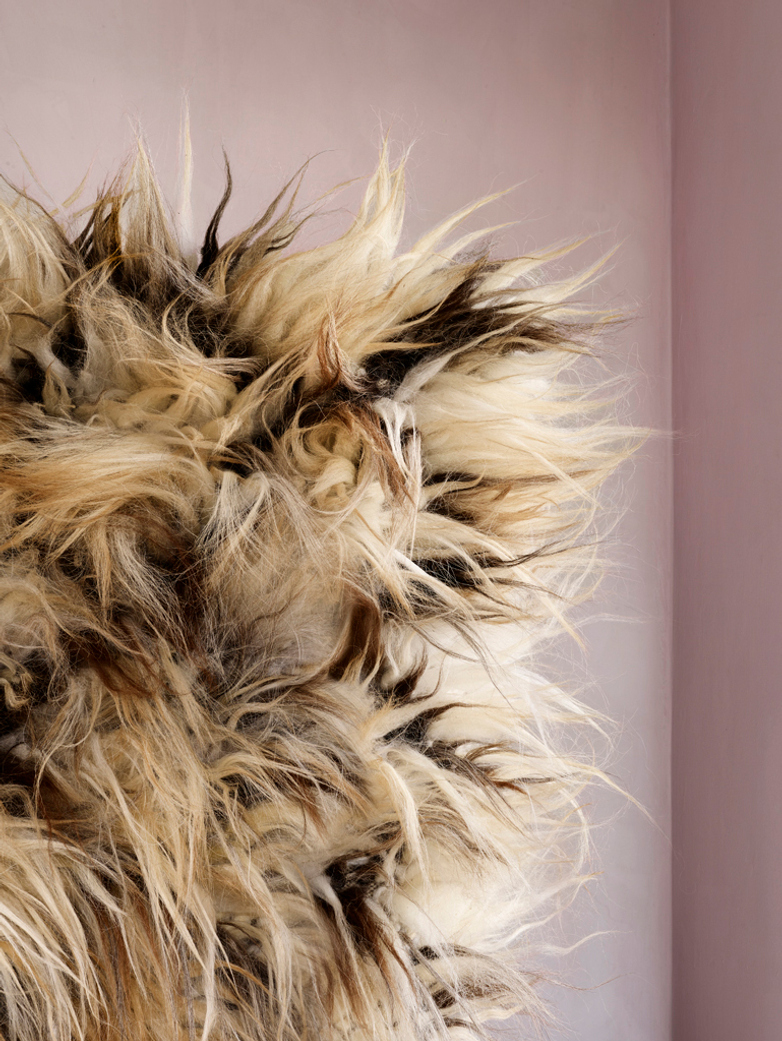 Fuzzy Shepherd Rug - Romb