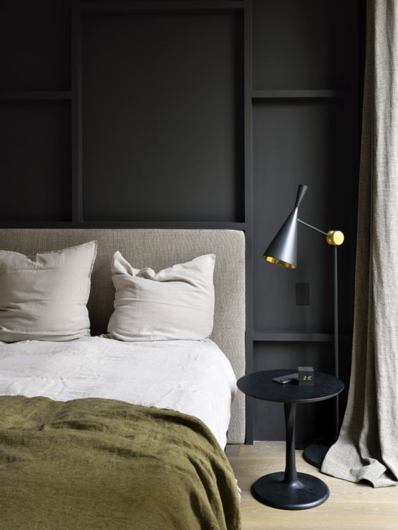 Torison Side Table – Oak Black