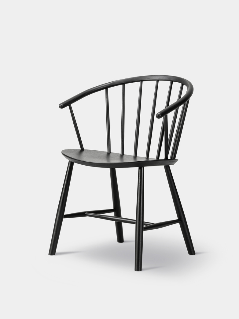 J64 Chair - Black Ash