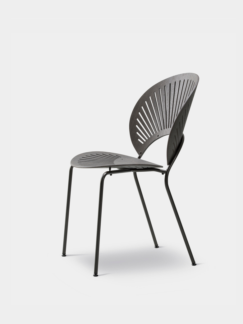 Trinidad Chair - Grey Stained Oak/Flint