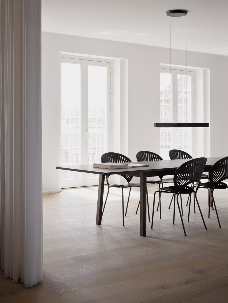 Trinidad Chair - Grey Stained Oak/Flint