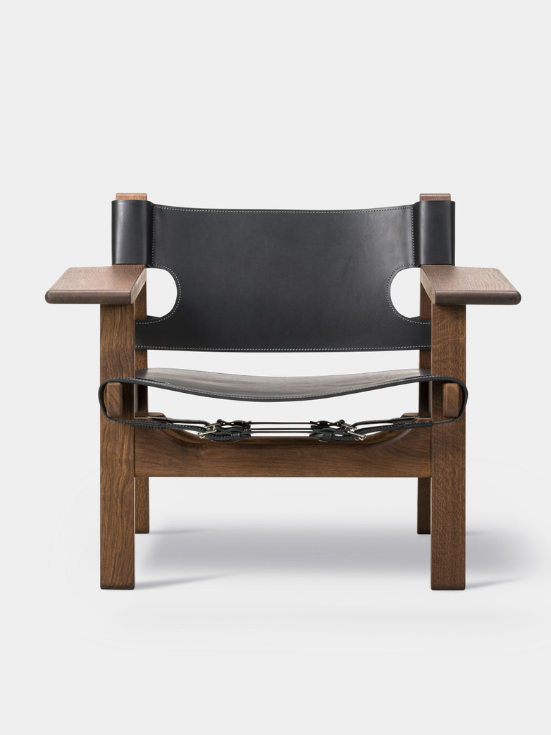 The Spanish Chair - Smoked Oak/Black