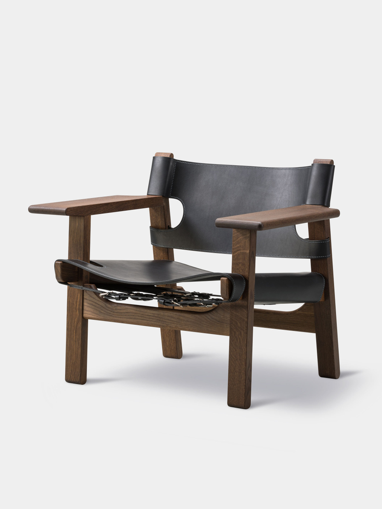 The Spanish Chair - Smoked Oak/Black