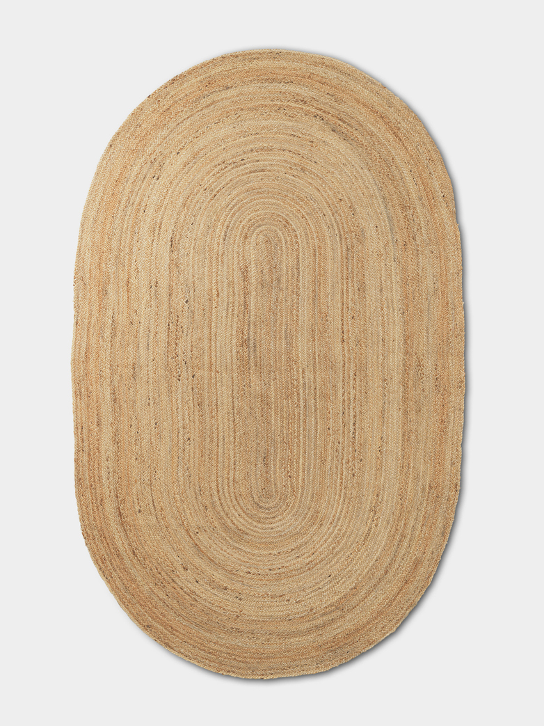 Eternal Oval Jute Rug - Large