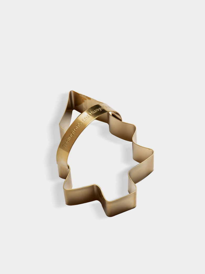 Christmas Tree Cookie Cutter – Brass