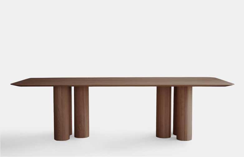 Hommage Oblong Dining Table - Smoked Oak