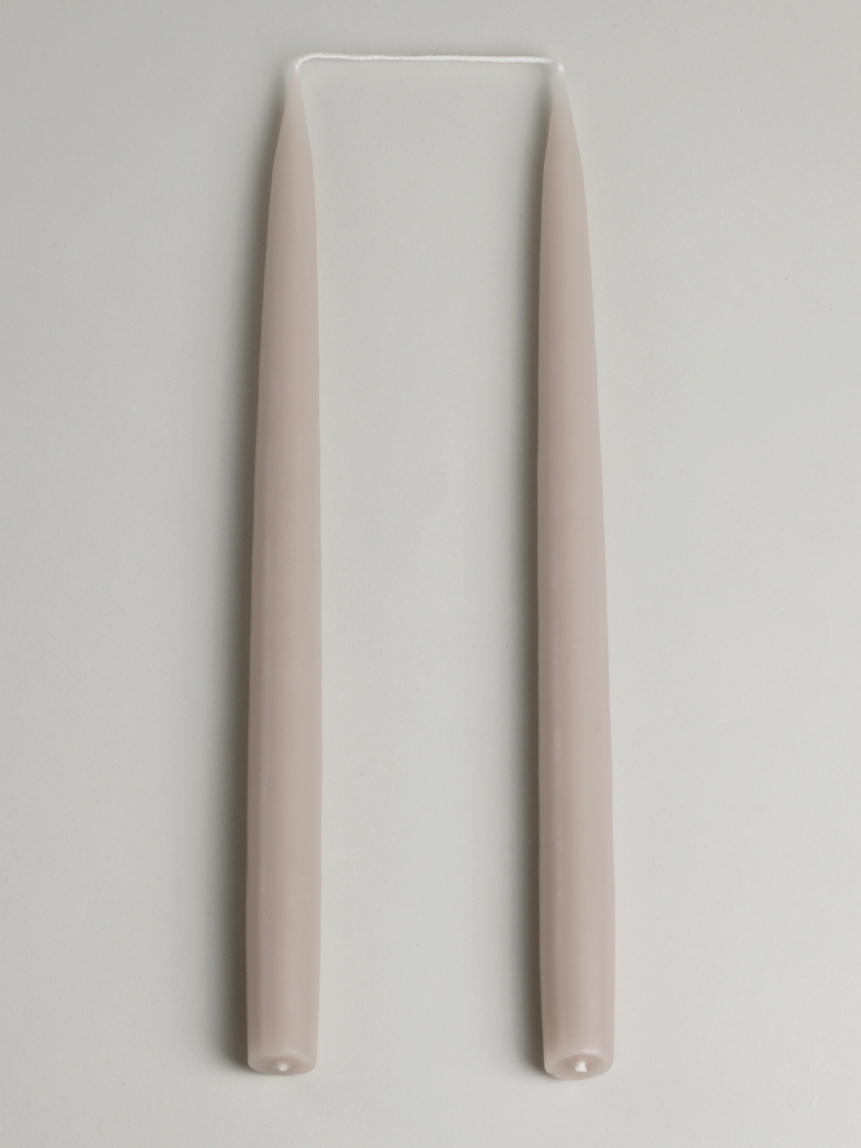 Tapered Candle – Linen Set of 2