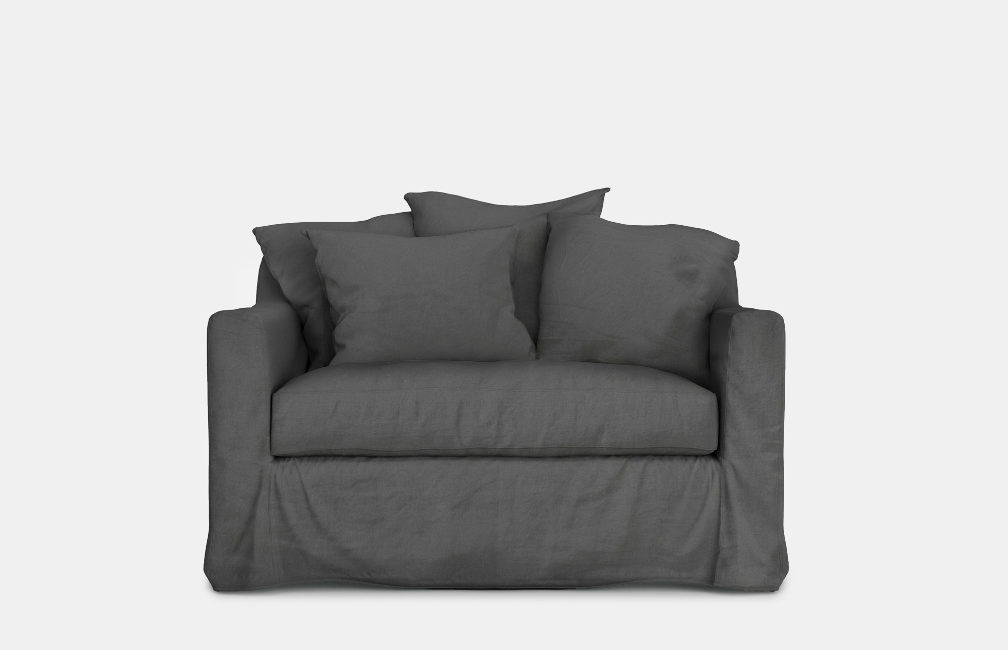 33953 58ed55d9dd Loveseat Newlin Graphite Portrait