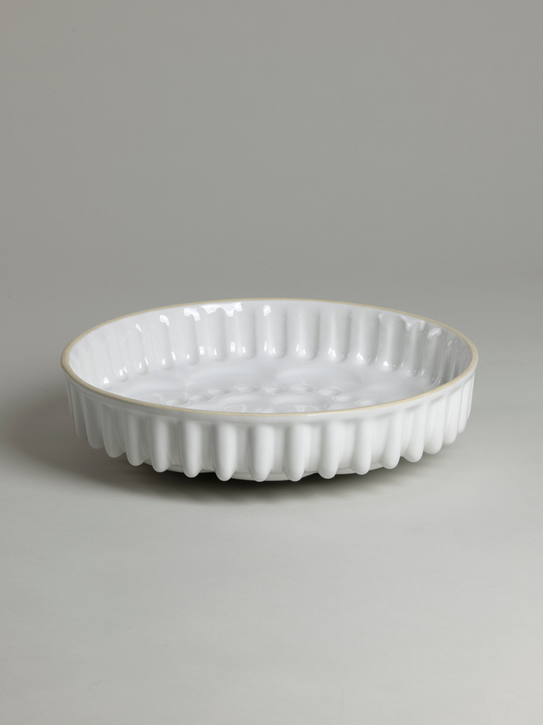 Pie Dish Mould – White